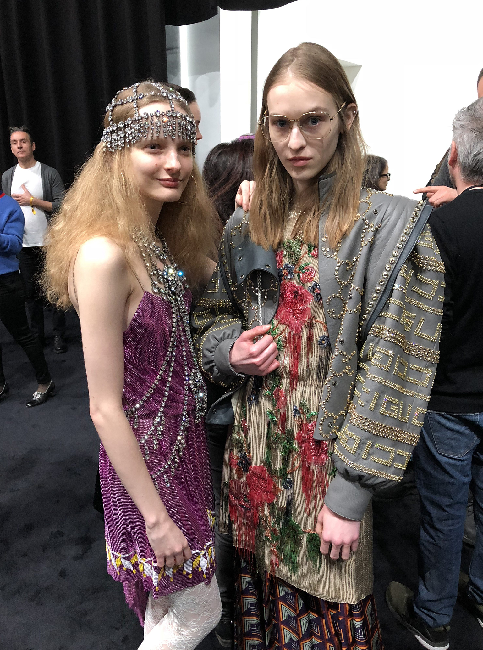 Gucci F/W 2018 Backstage