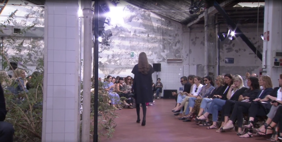 The set from JIL SANDER SS19 show.