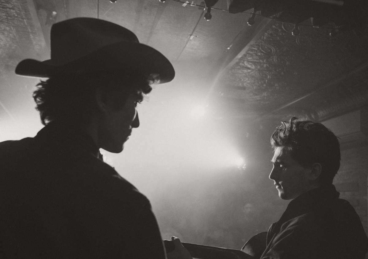 Levis Vintage cowboys black white photography