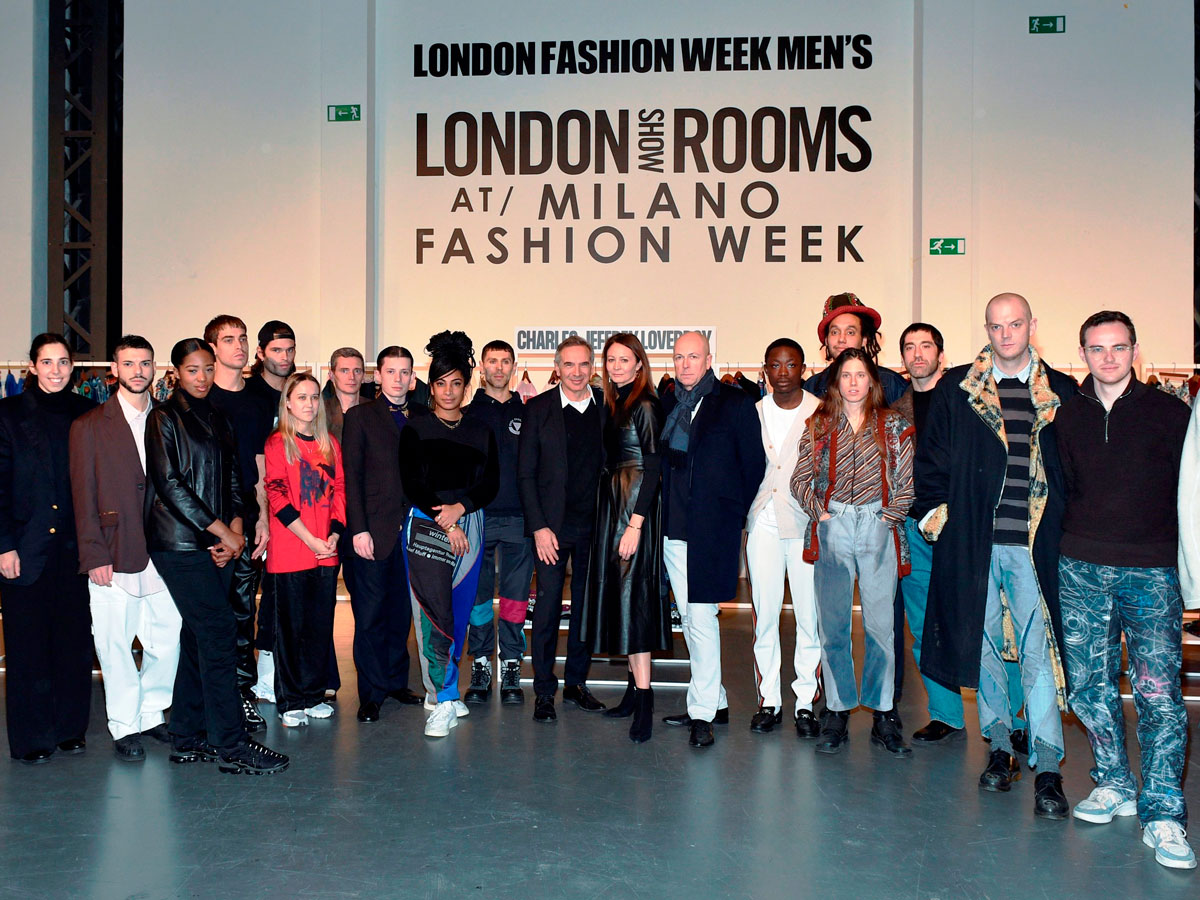 The designers at the London Show Rooms in Milan