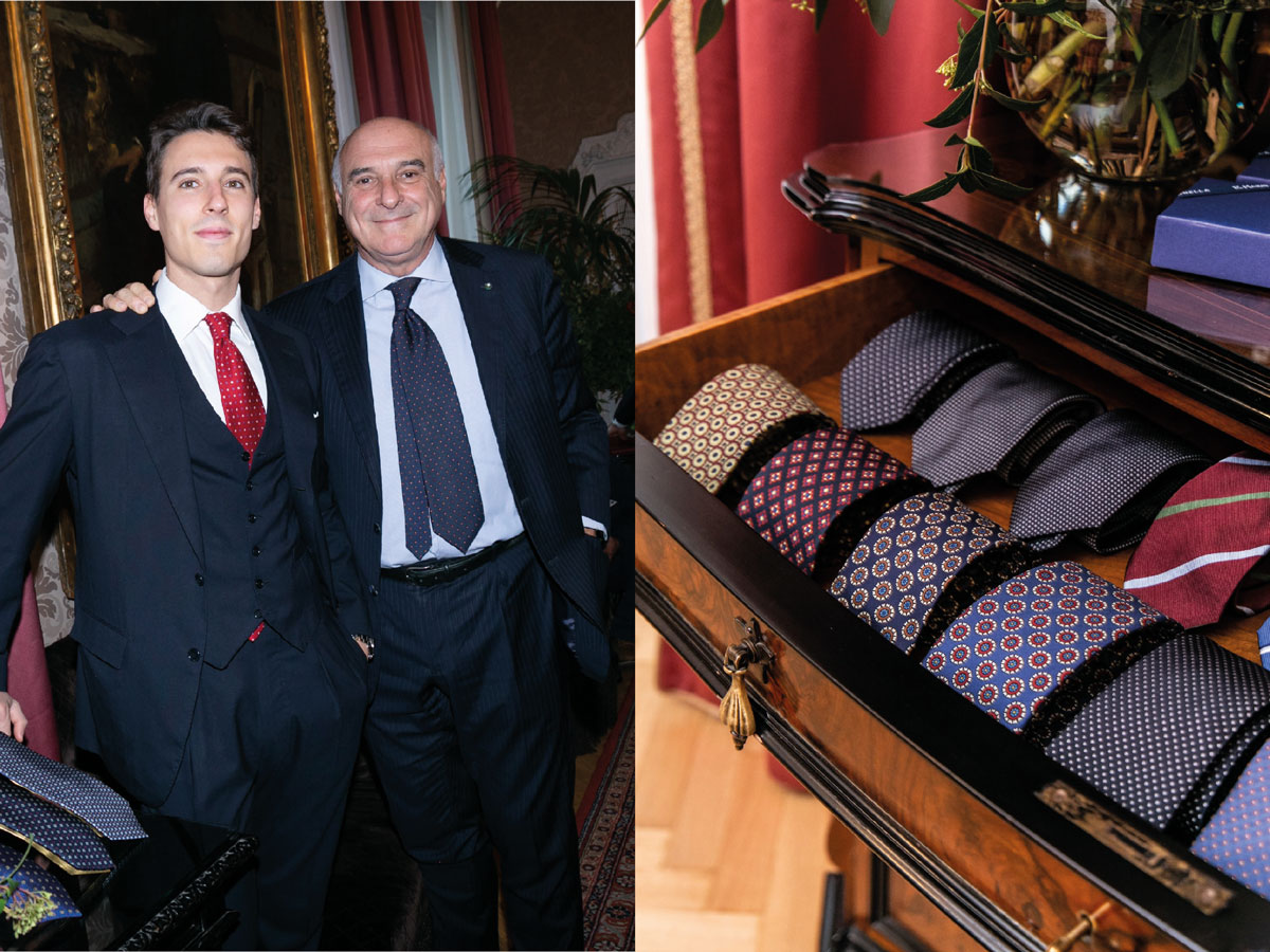 Milan men fw 2020 fashion week marinella Father son Maurizio Alessandro Marinella