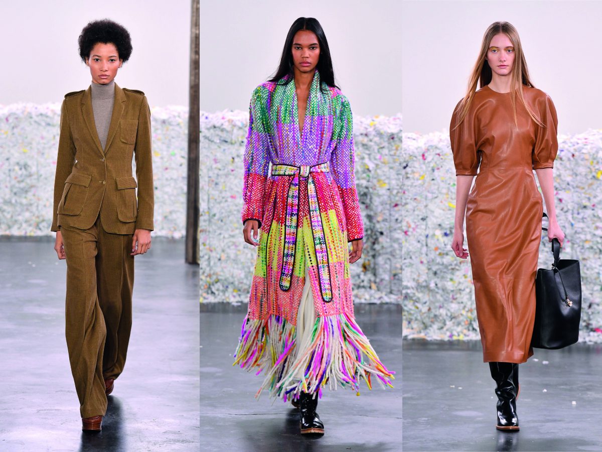 New York fashion week runway