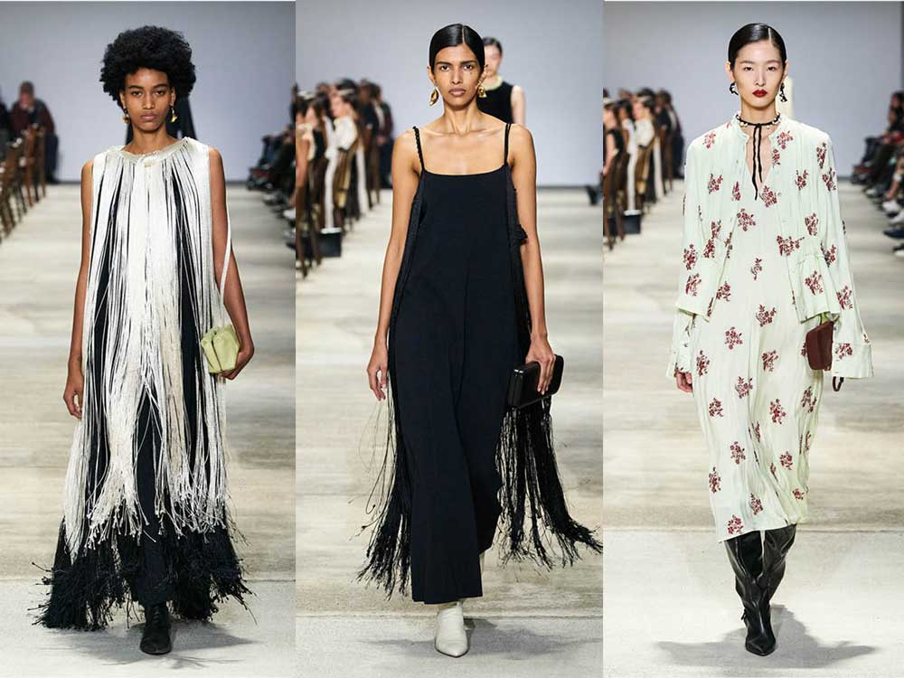 jil sander runway models