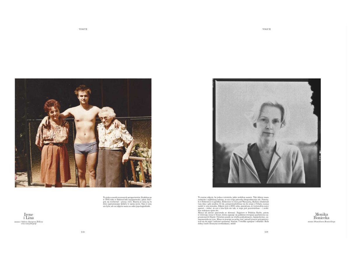 Vogue Poland Article Family Model in Nature Beige