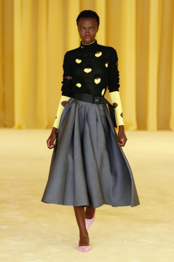 model Prada runway