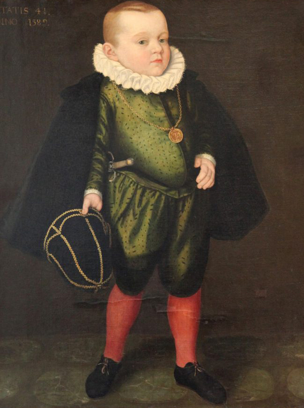 Nicolas Juvenel, Bildnis des Balthasar IV. Baumgartner, 1589, Öl auf Leinwand