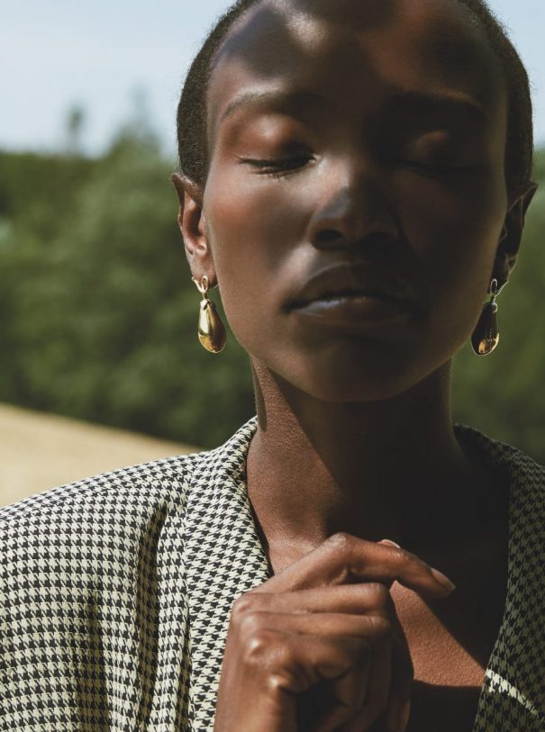 Ernte sei dank model blazer earring