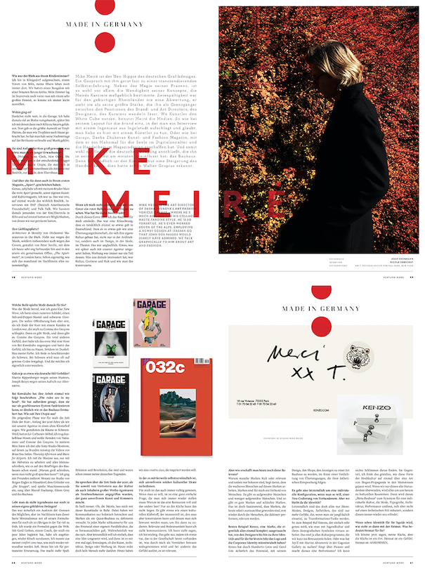 mike meire art director page