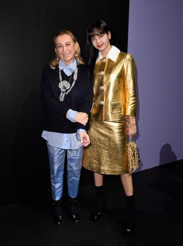 Milan Women’s Fashion Week lalisa manoban Miuccia Prada