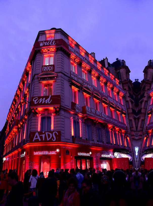 RED MOntblanc Event in Paris