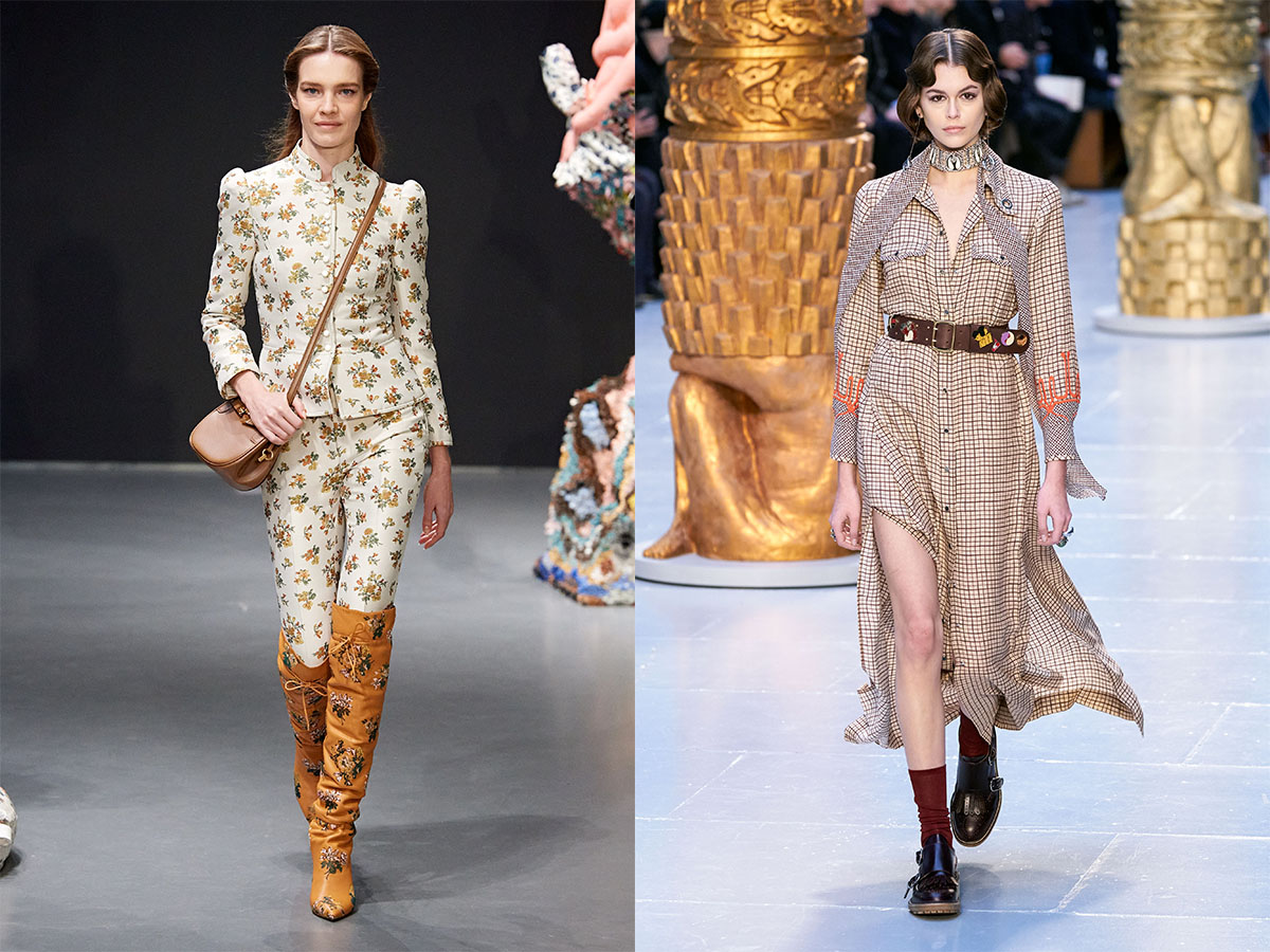 kaia gerber Chloé tory burch