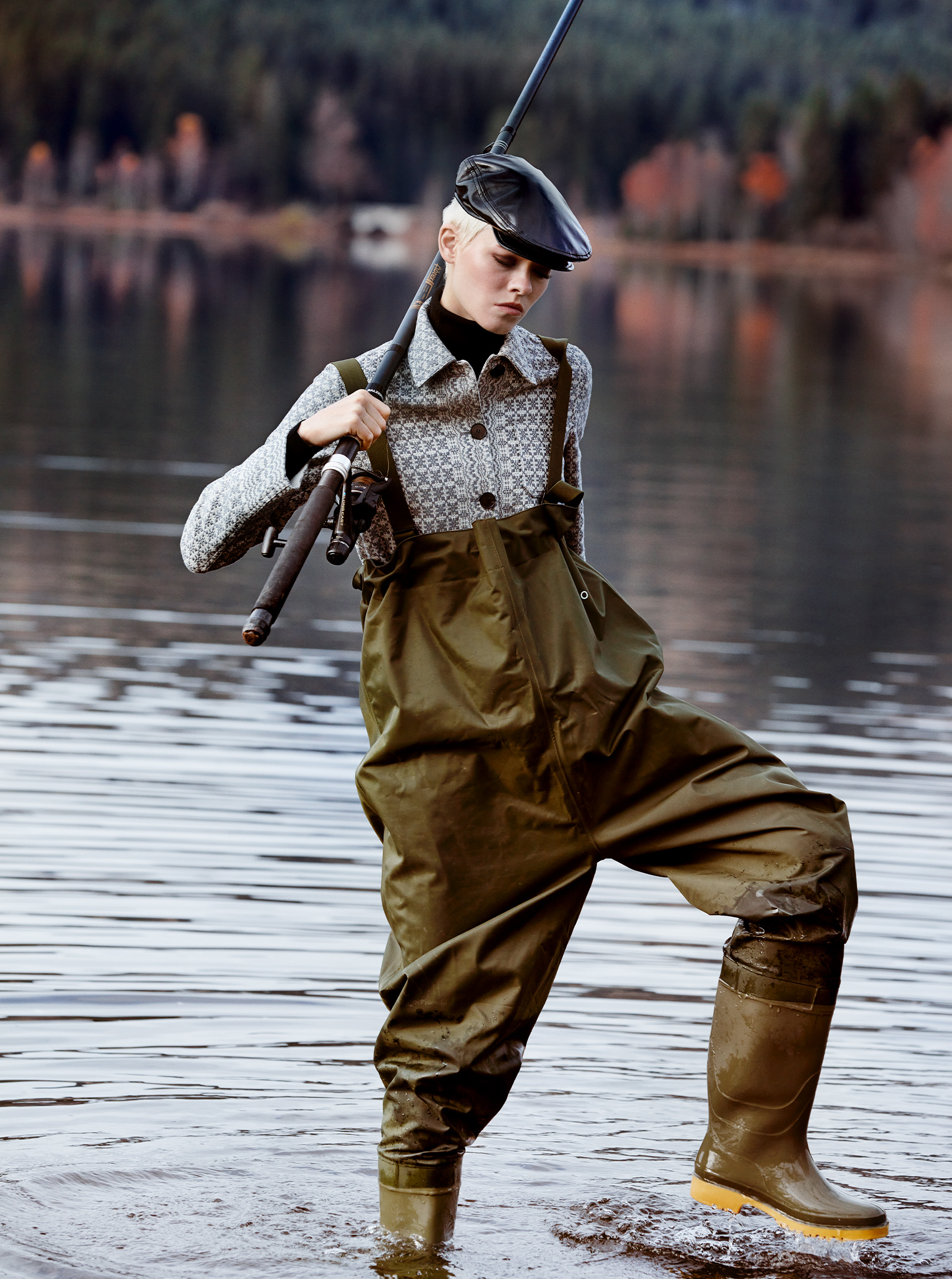 Der Schatz des Schluchsees Maike Inga Schwarzwald fishing in the black forest Der Schatz des Schluchsees Maike Inga in Dior