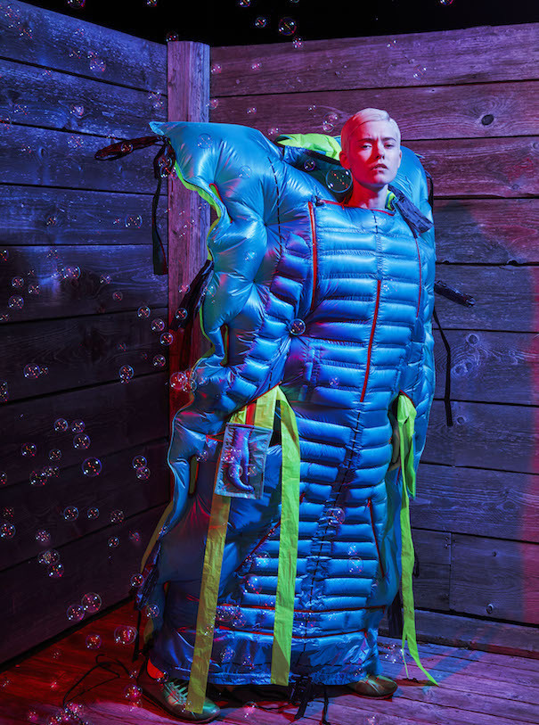 NEO N Maike Inga in Moncler 5 Craig Green