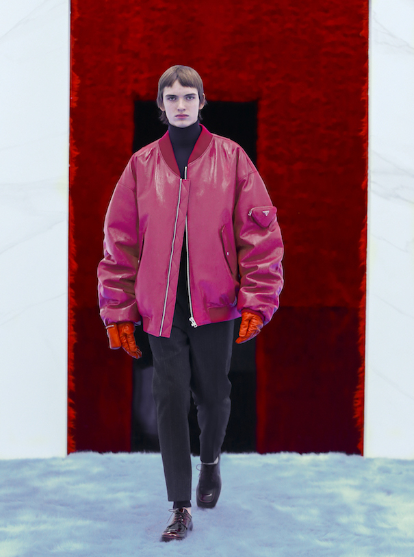 PRada Men F/W 2021 Jacket red