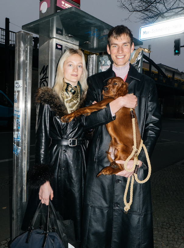 black leather jackets Berlin streetstyle