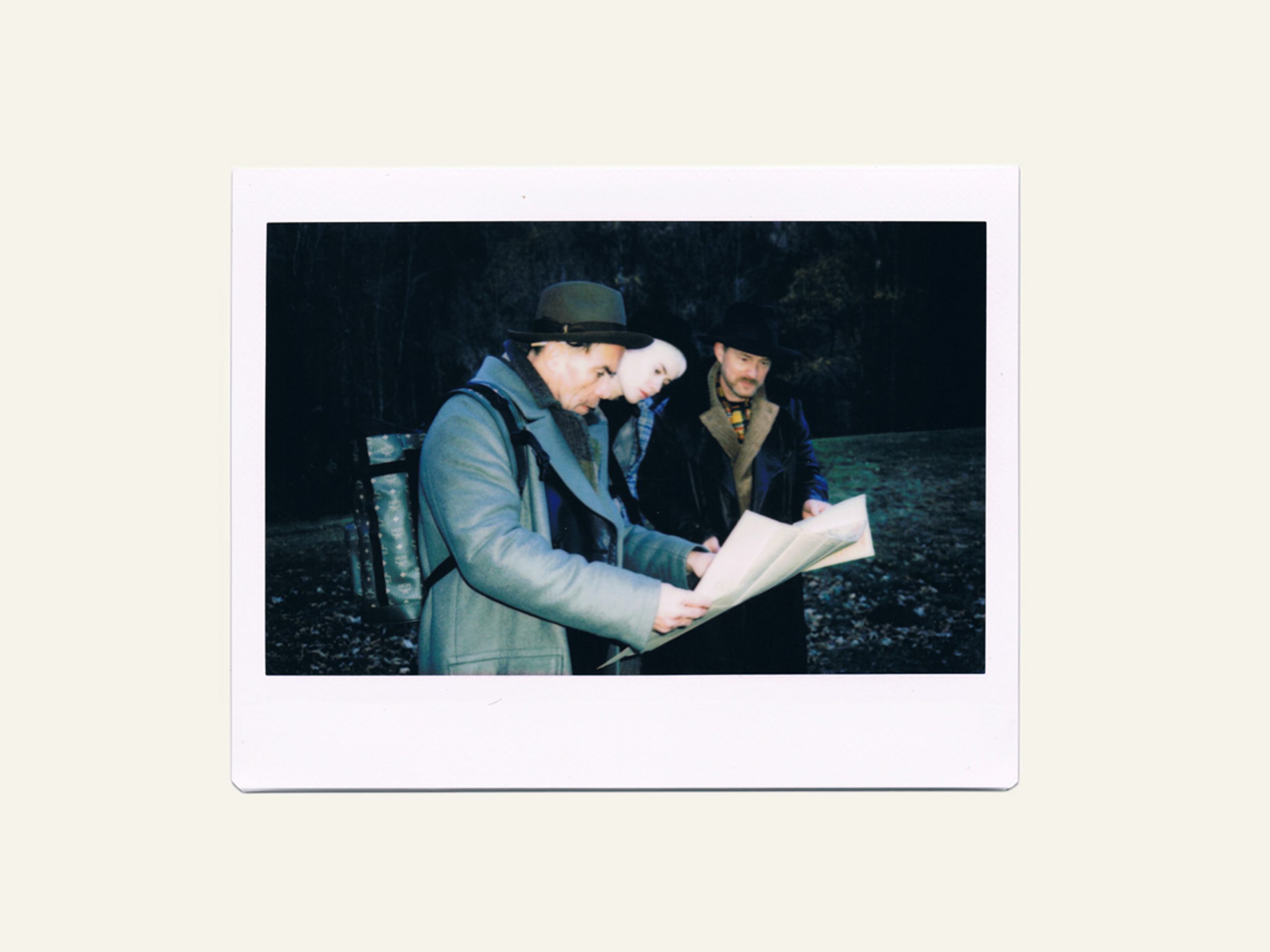 Polaroid Wanderung Schwarzwald markus Maike Gregor Karte