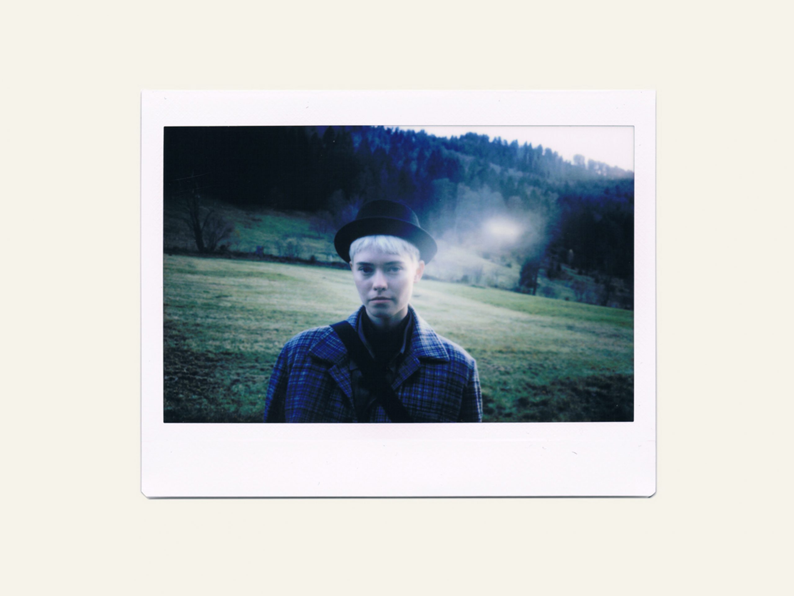 Maike Polaroid Wanderung Schwarzwald