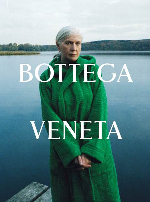 Modereklame die Zweite Bottega Veneta Salon Silke Wichert