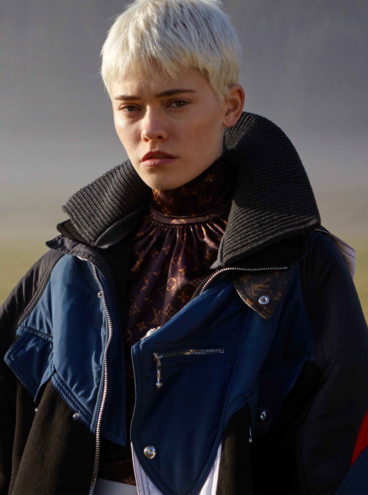 of fog and falls Maike in Louis Vuitton