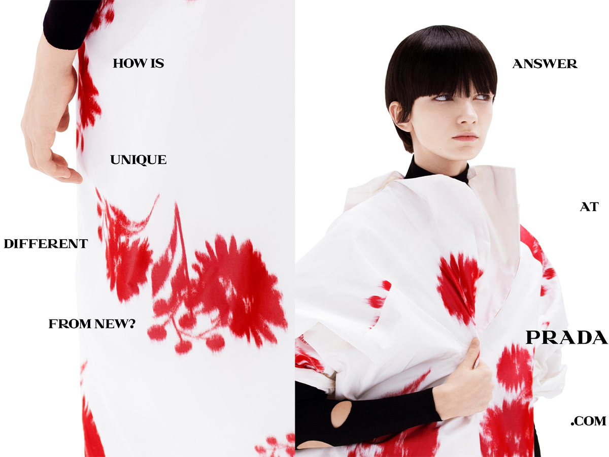 prada digital ad campaign 2021