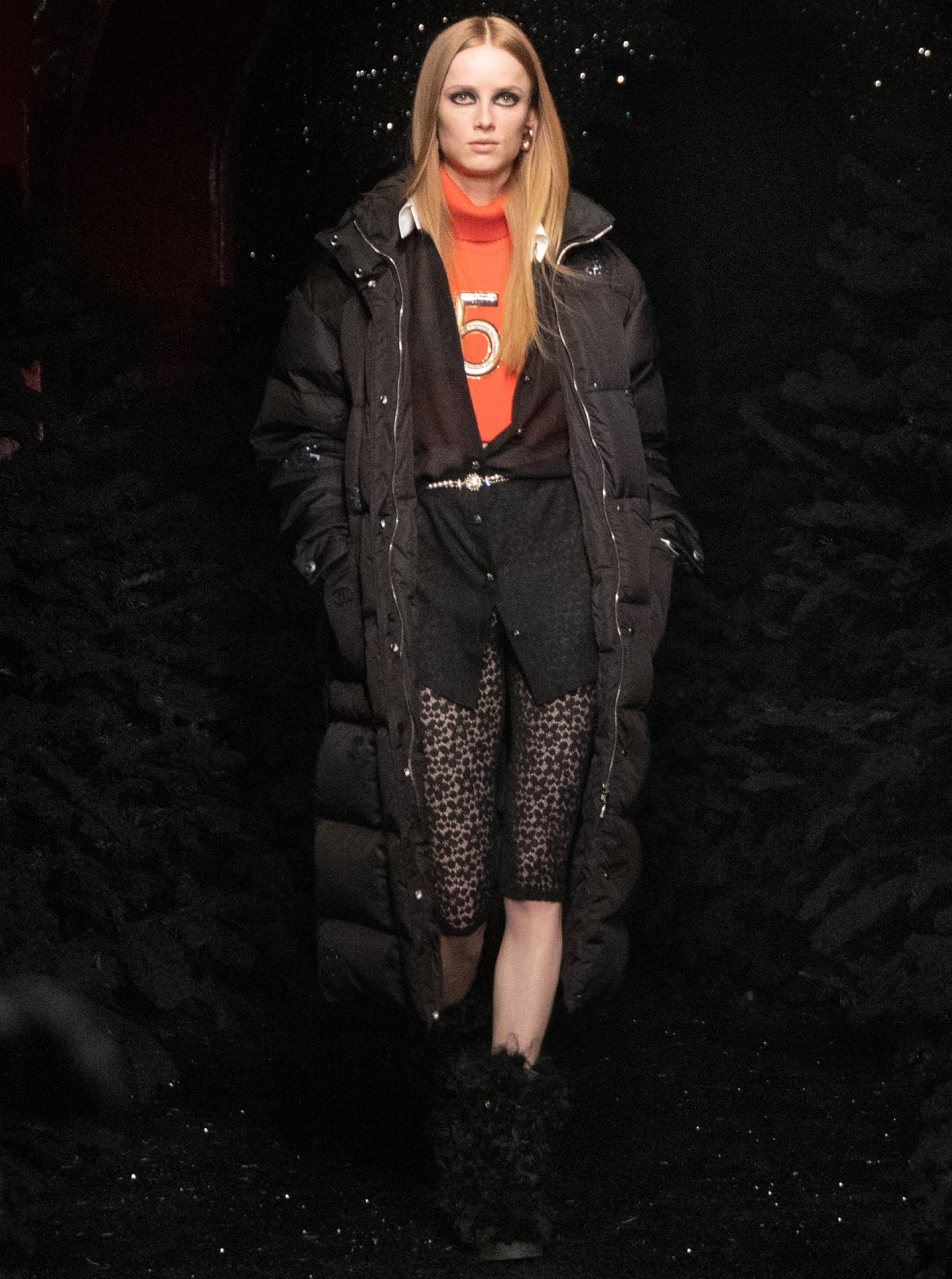 Chanel apres ski look Paris fashion week F/W 2021
