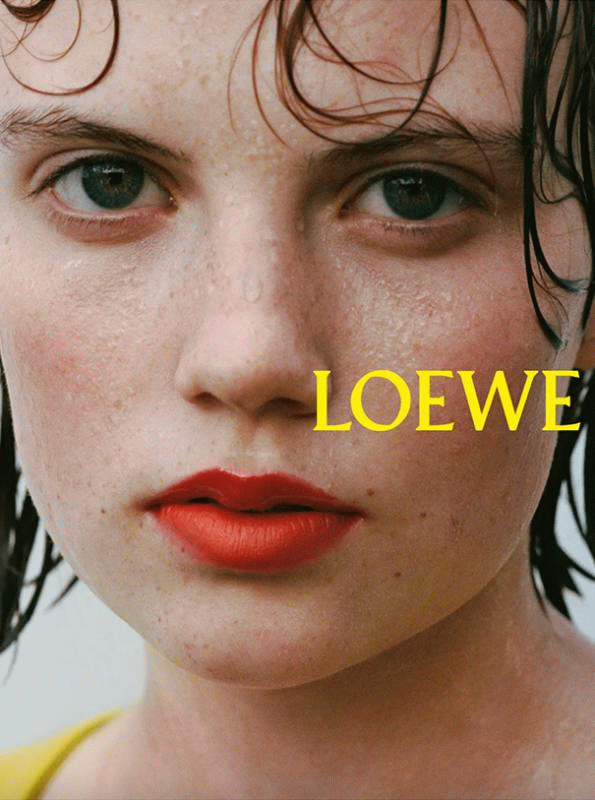 Talia Chetrit's Loewe S/S 2026 campaign