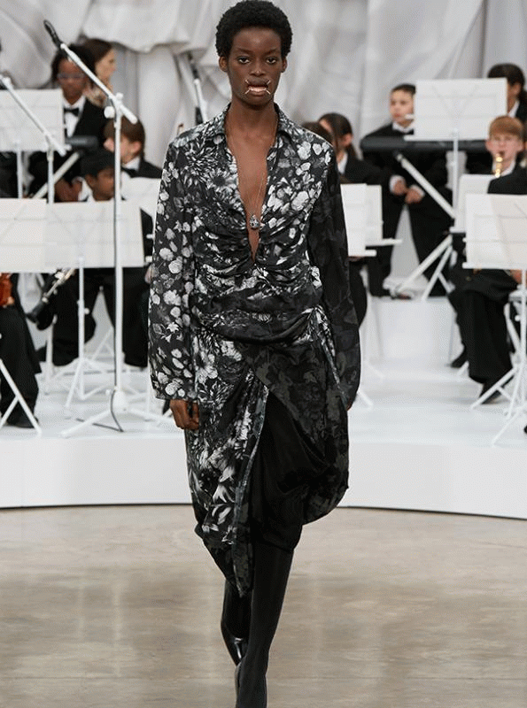 Floral Martin Margiela S/S 2026 looks
