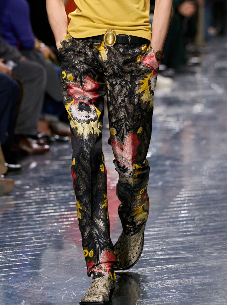 Sequined pants