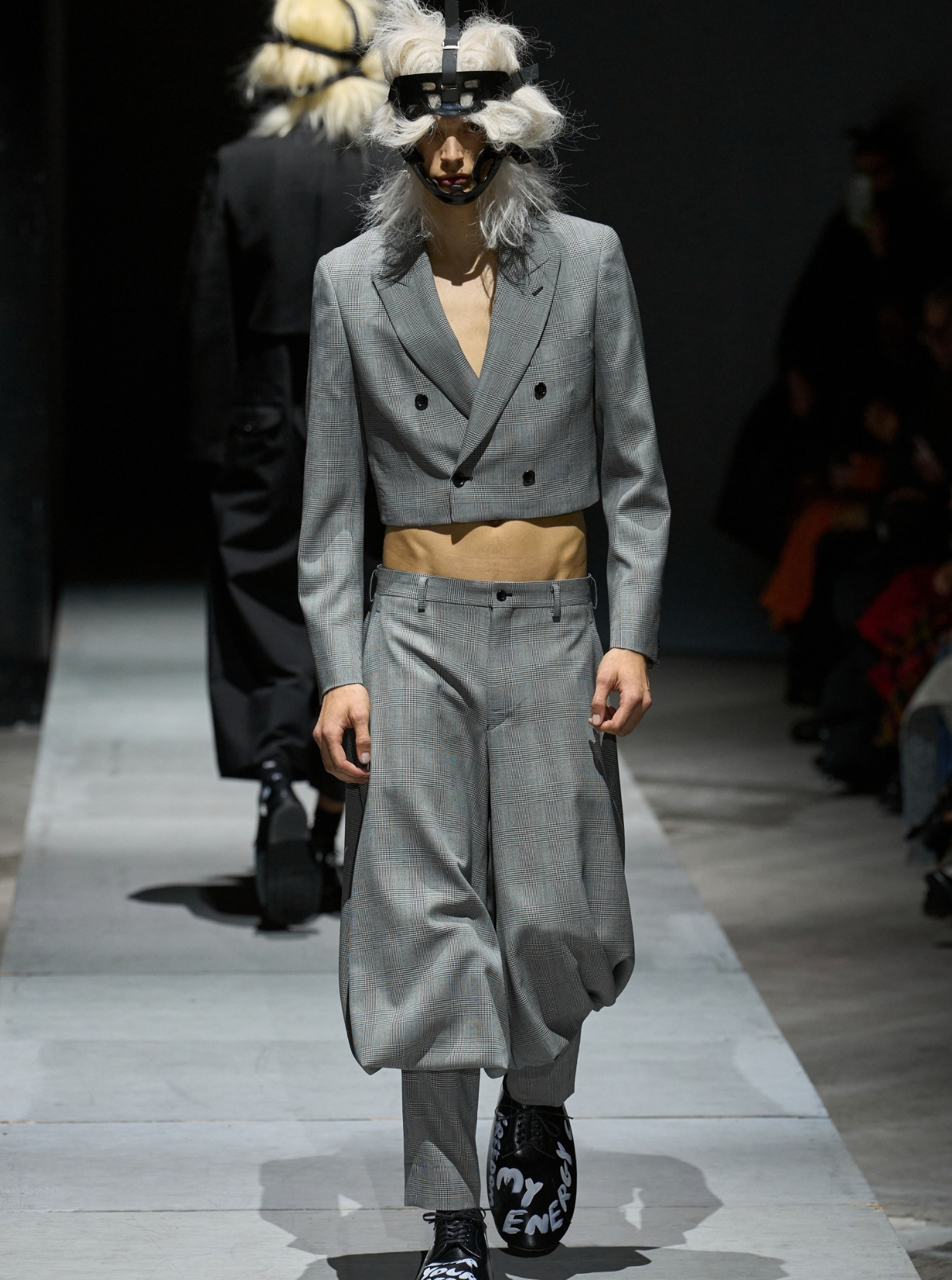 High hemlines at Comme des Garçons Homme Plus F/W 2026