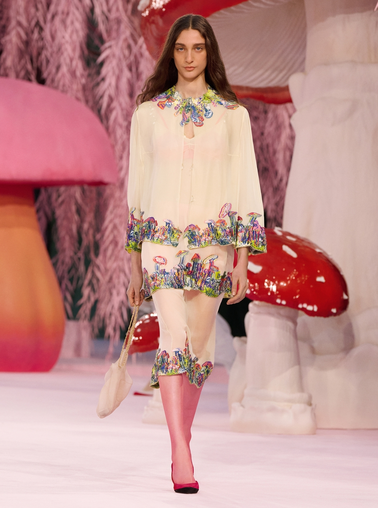 Mushrooms at Chanel Haute Couture S/S 2026