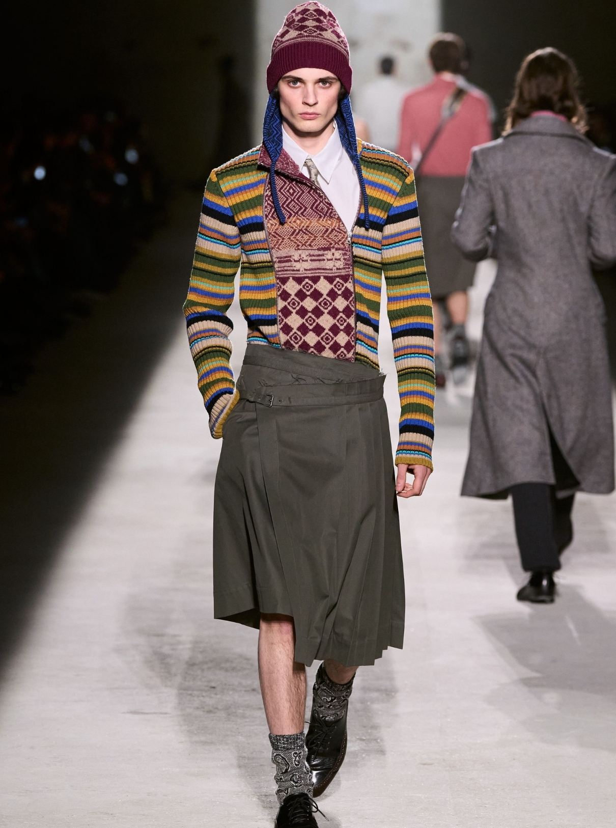 Great knitwear at Dries Van Noten F/W 2026