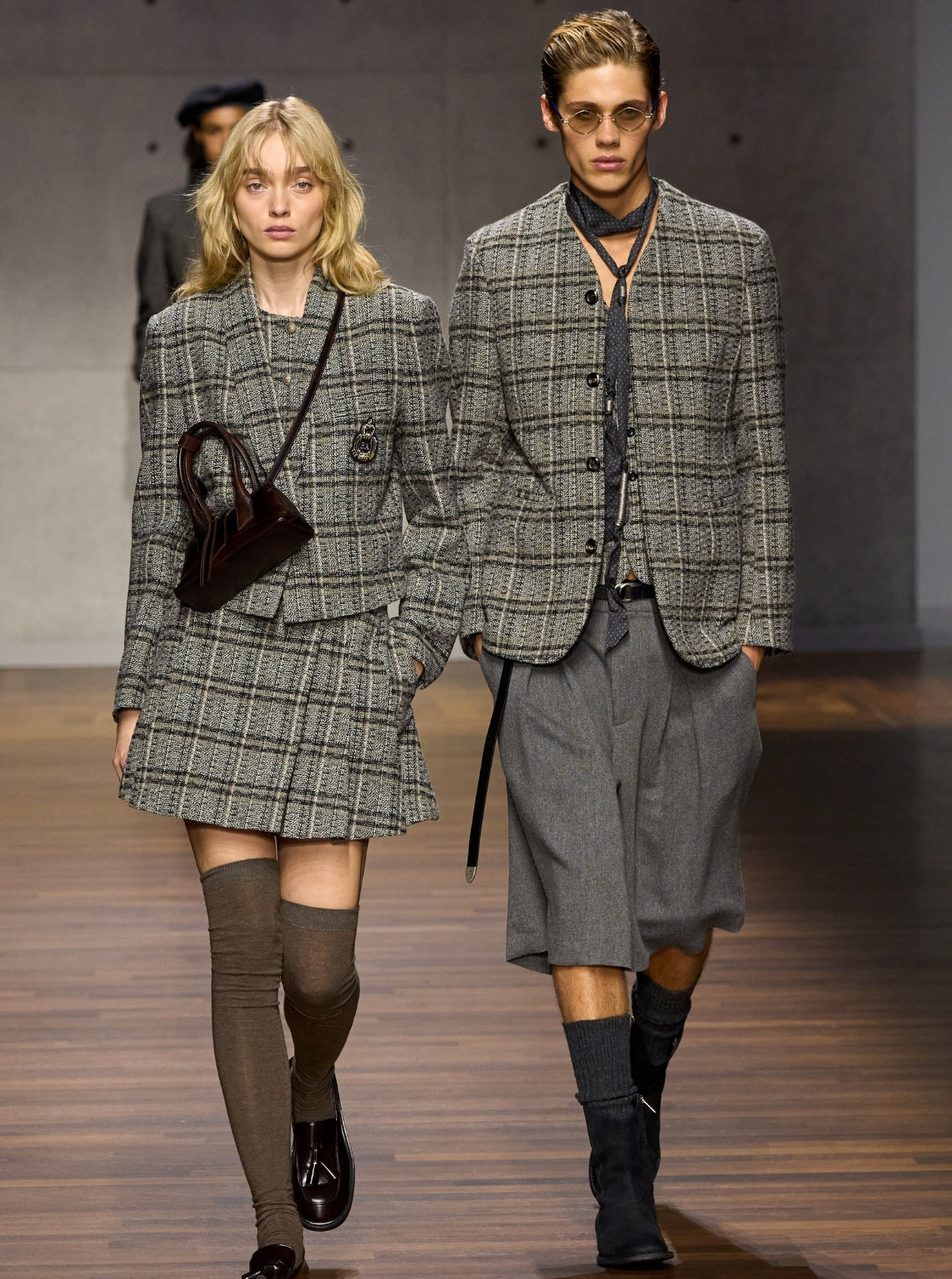6 Three-piece tweed suits