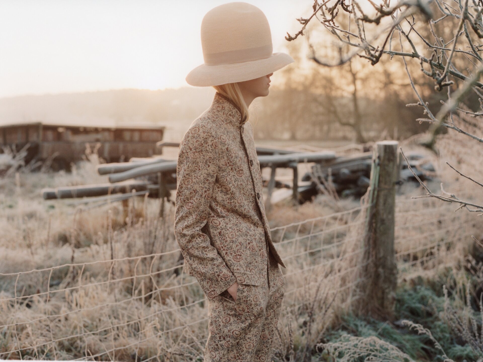 Malin Rudnick wearing Loro Piana