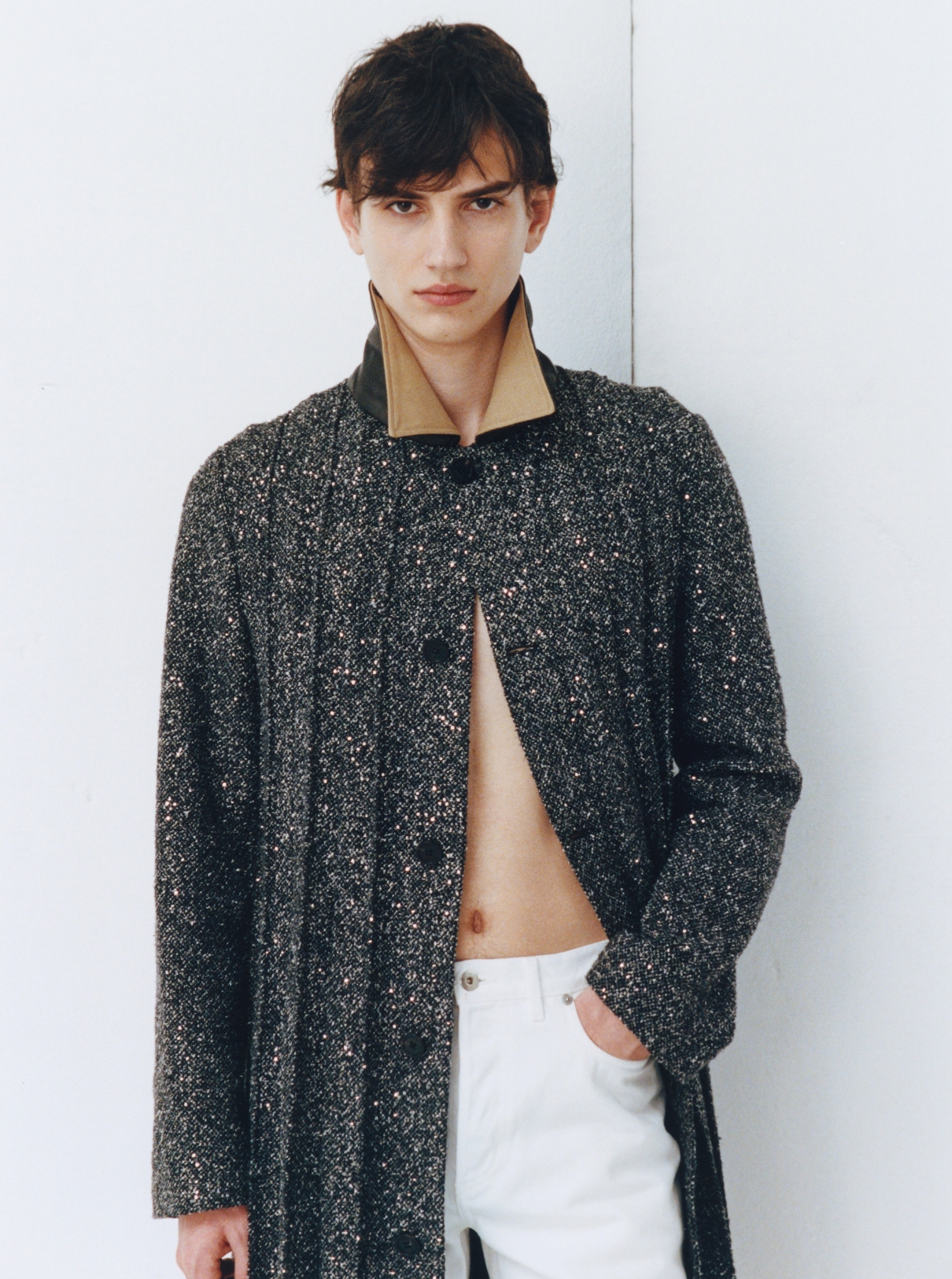 Male model wearing Dior look