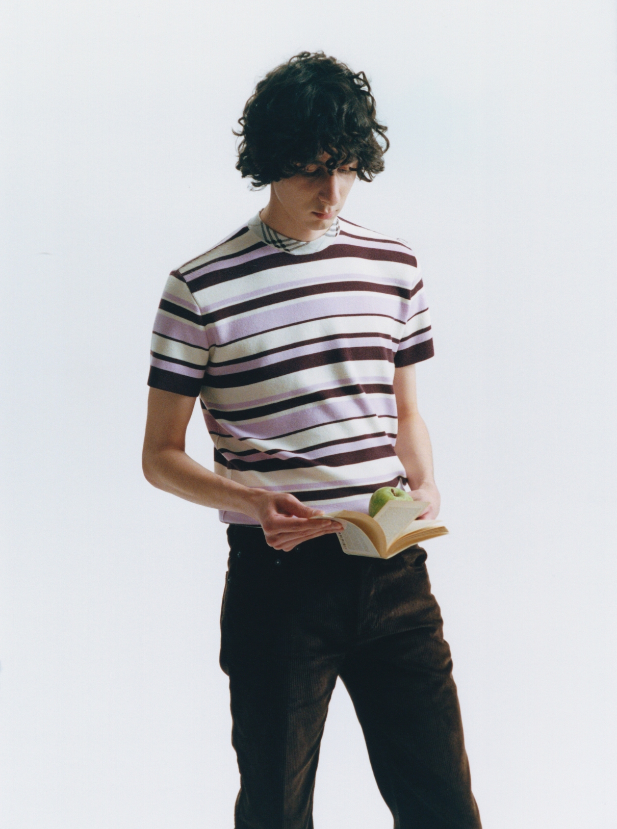 Male model wearing Burberry