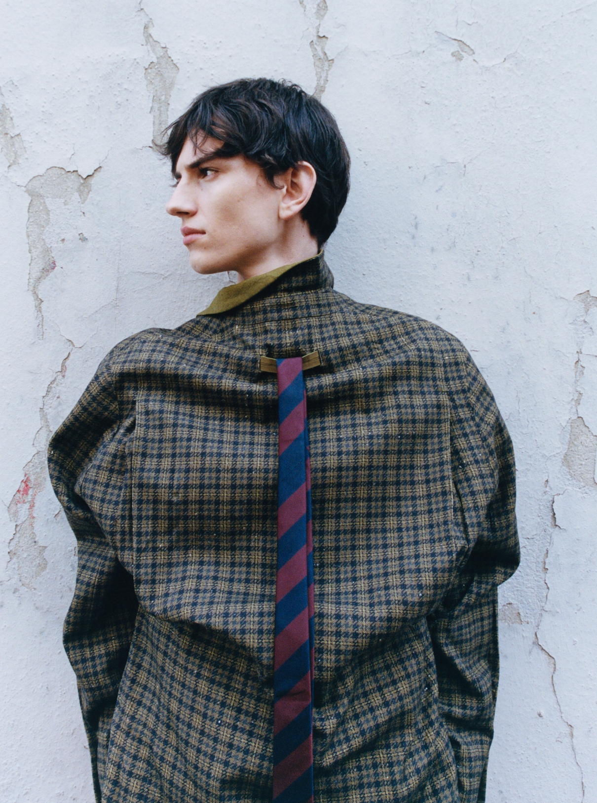 Jacket ZEGNA; Tie VALENTINO