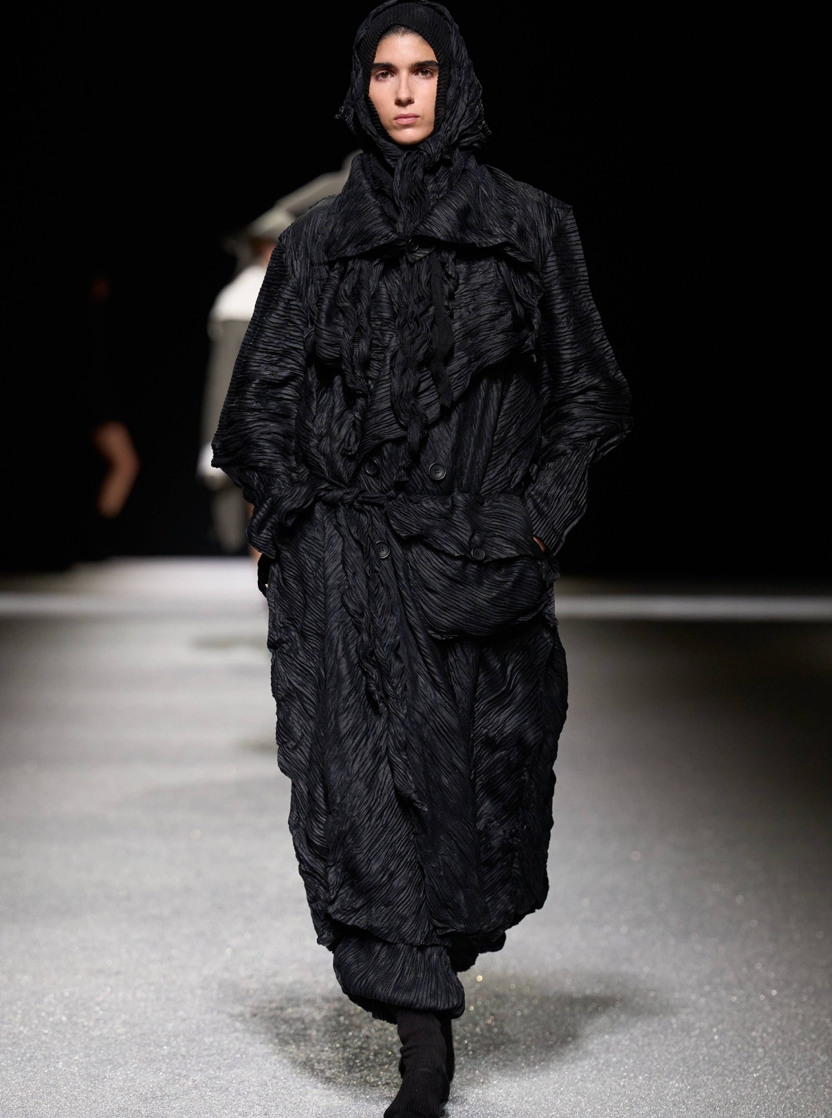 Interesting plissé textures