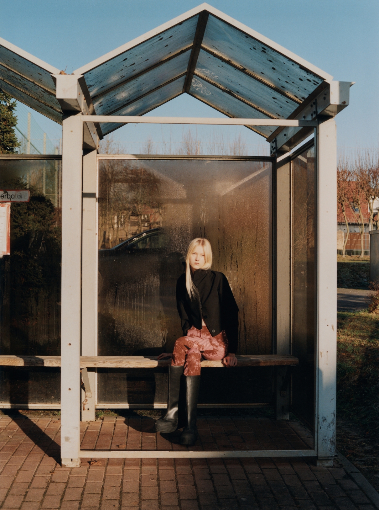 Malin Rudnick wearing an Ottolinger look