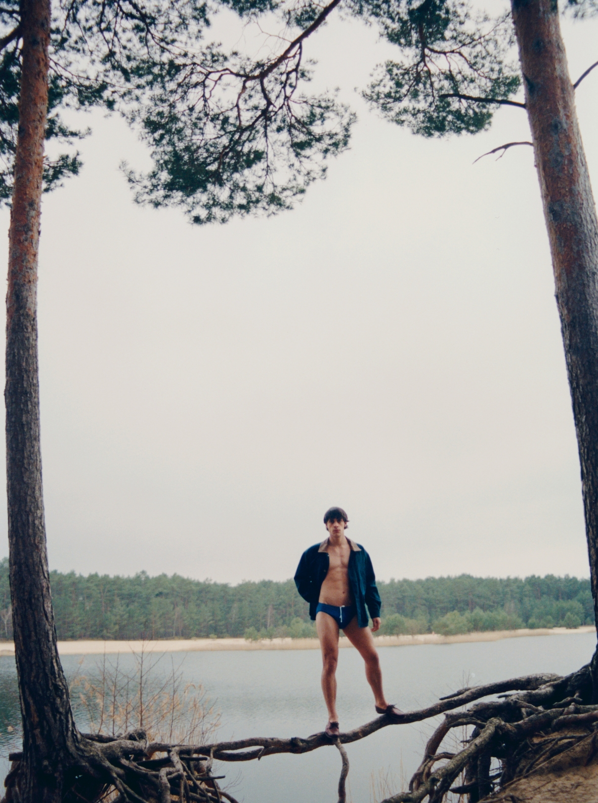 Jacket and boat shoes by Timberland