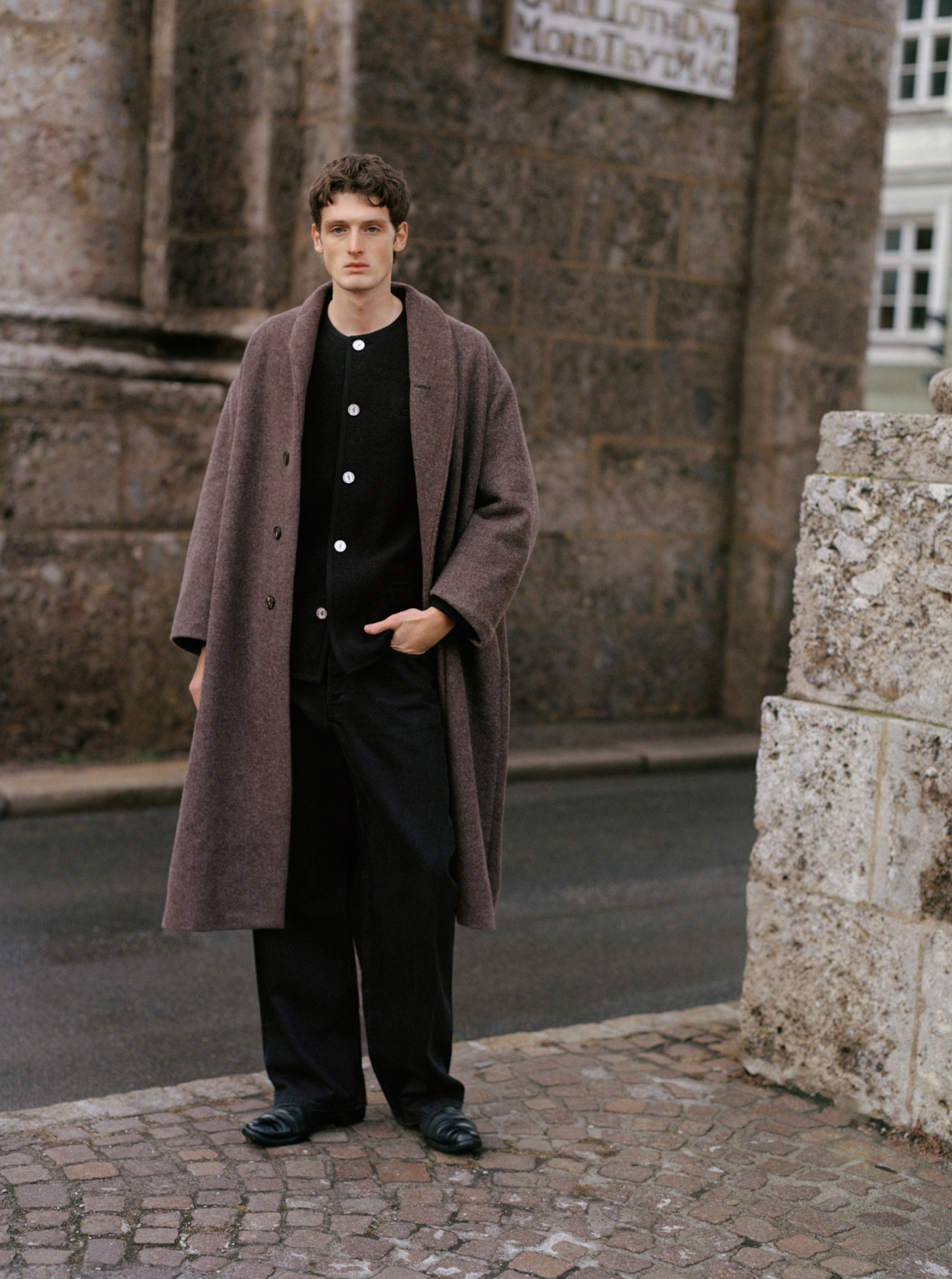 COAT RENÉ STORCK AUS LODEN