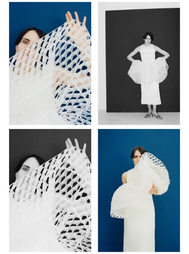 Dress CECILIE BAHNSEN; Shoes AEYDE