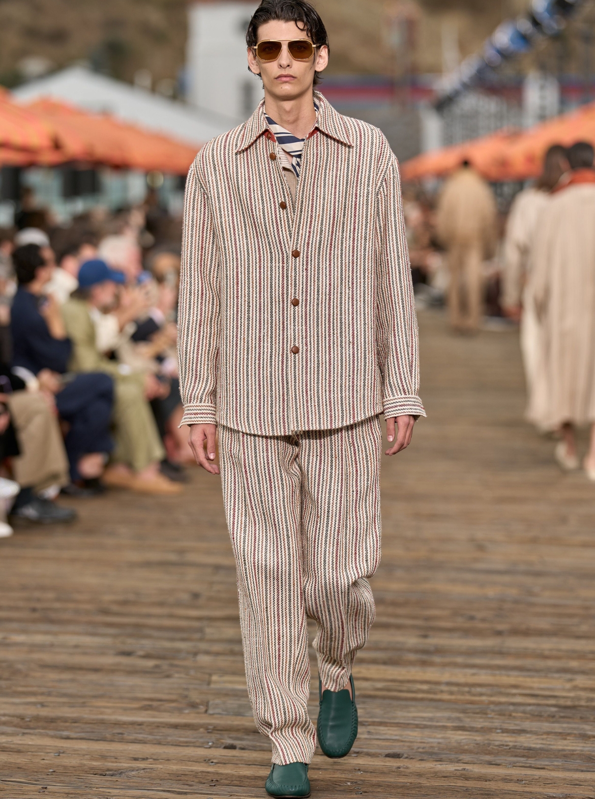 35 Zegna S/S 2027 striped look