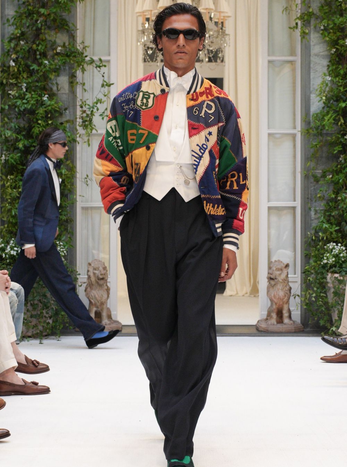Standout Ralph Lauren Purple label look