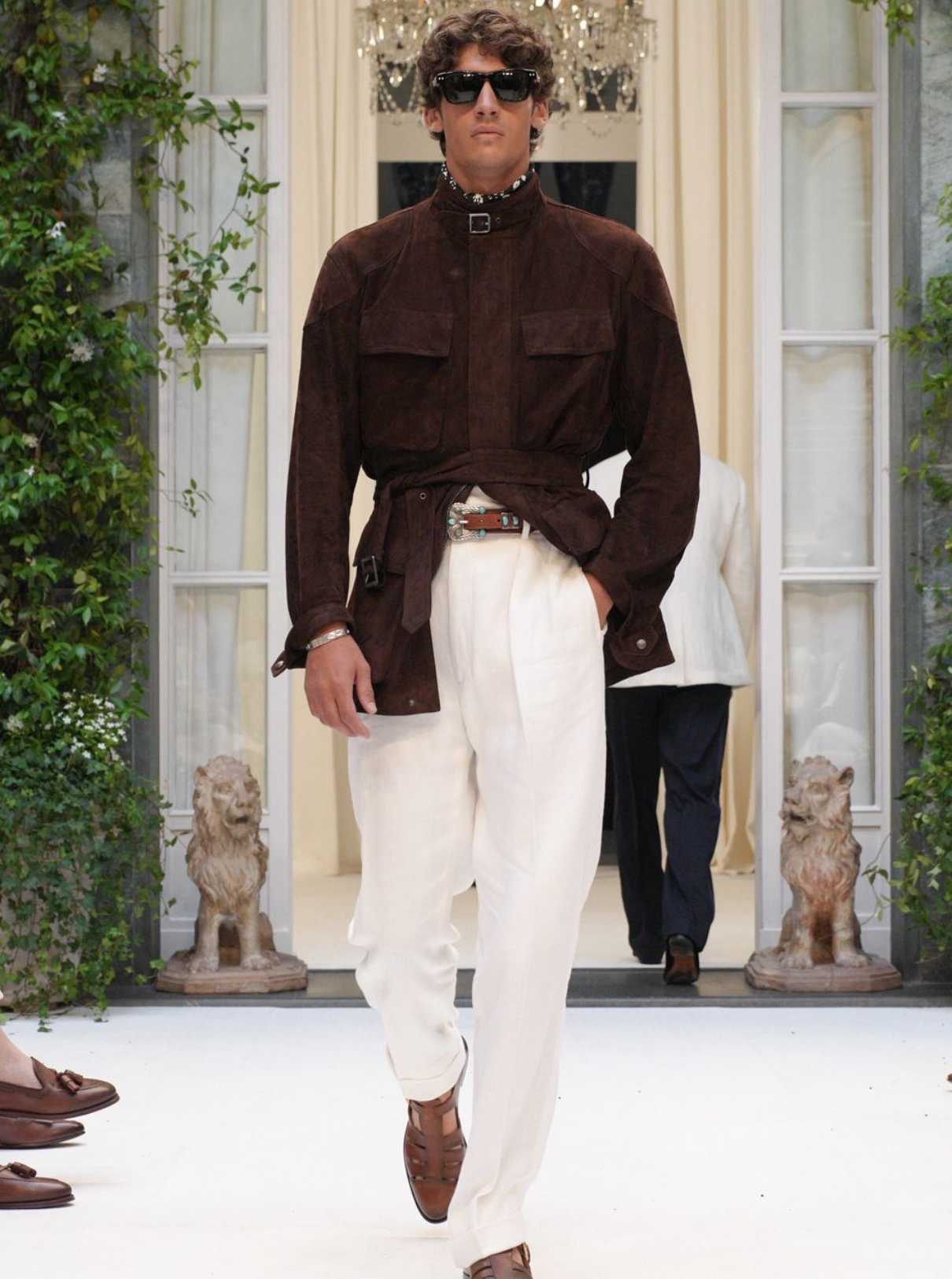 Standout Ralph Lauren Purple label look