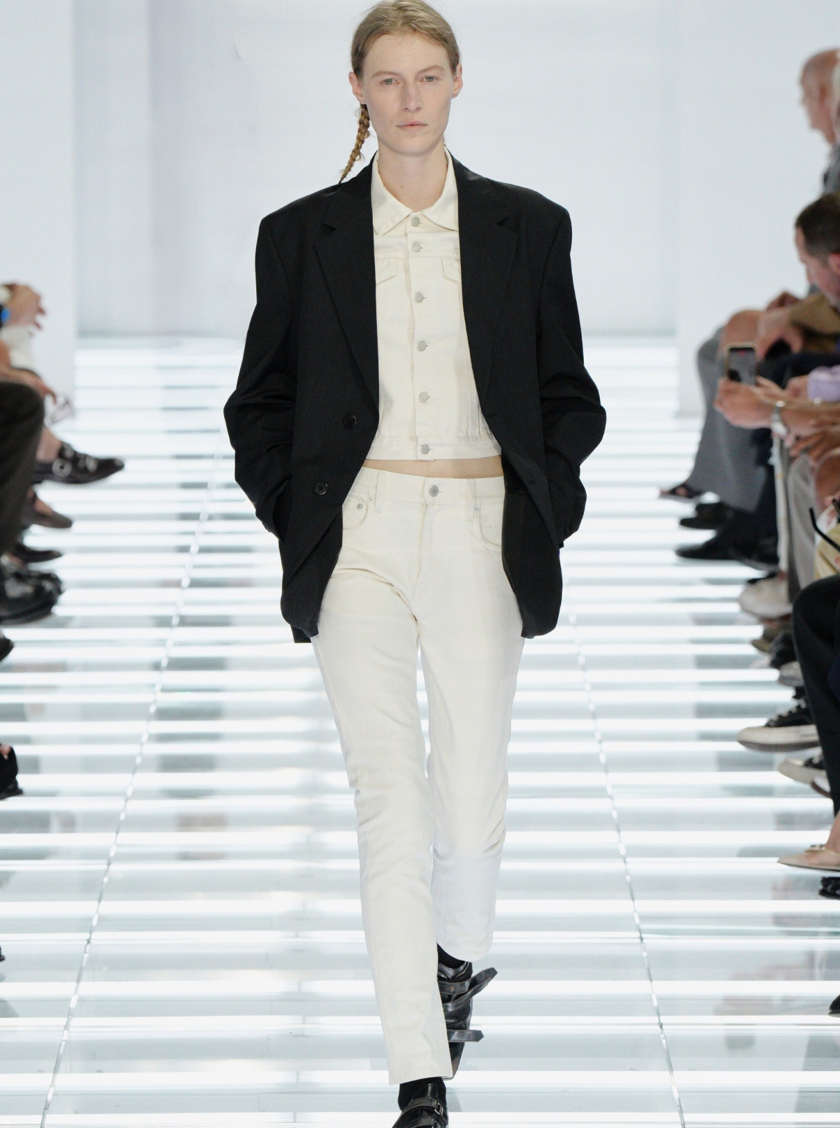 Julia Nobis opening Prada Men's S/S 2027