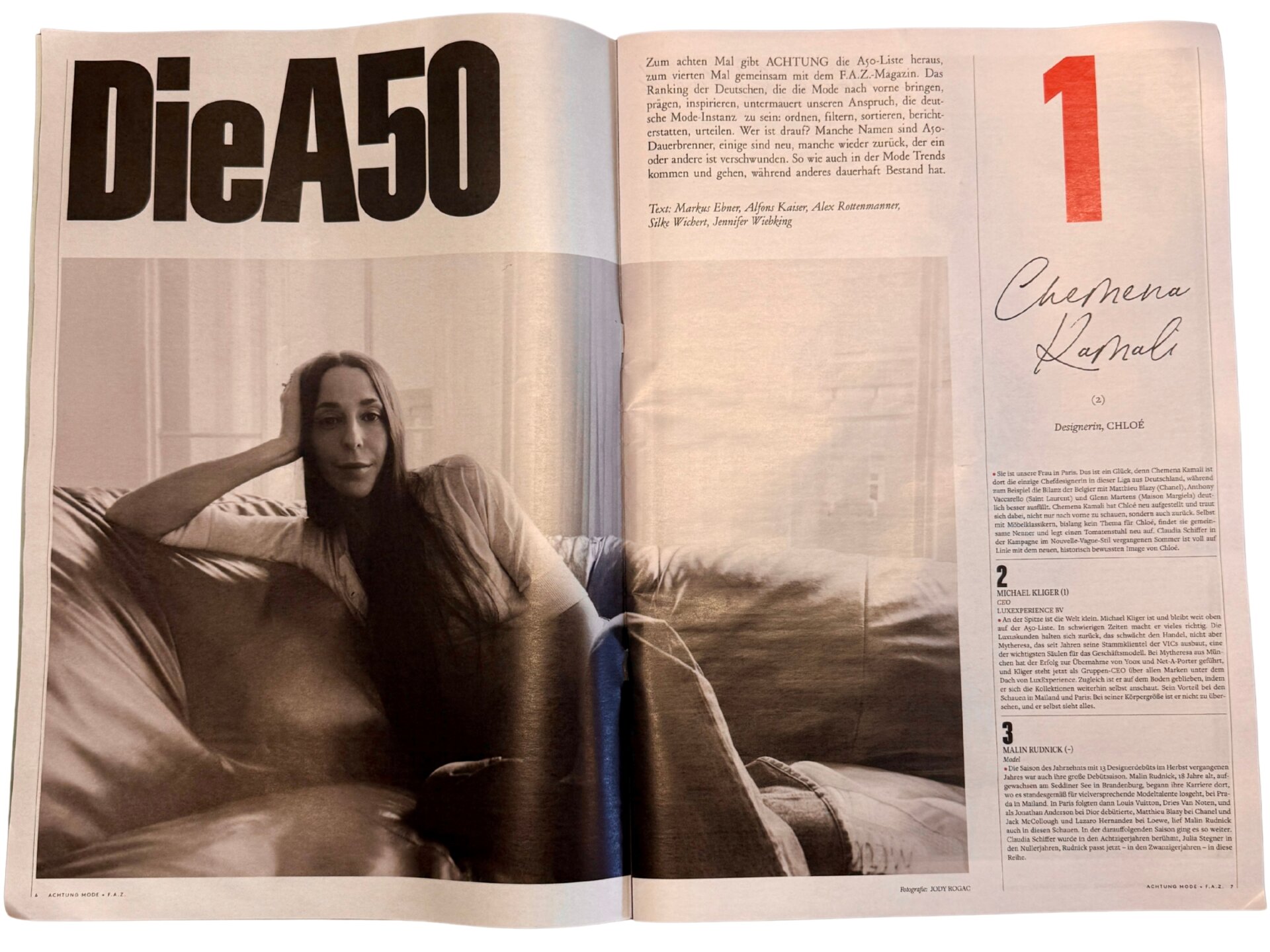 ACHTUNG x FAZ Magazine June 2026